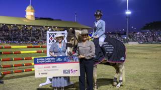 Rocket Of Gold fires to victory in QOTT Showjumping Showcase